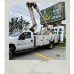 Large sign installation - A1A Signs and Graphics Inc.